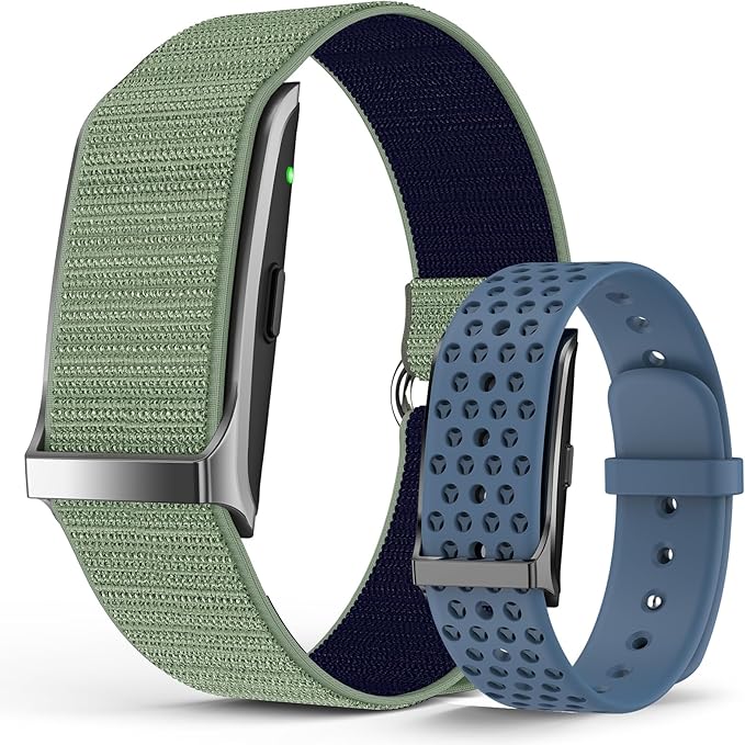 Smart Bracelet, Wearable Activity & Fitness Tracker Band, 24H Sleep Tracker, All-Day Continuous Heart Rate Blood Pressure ...