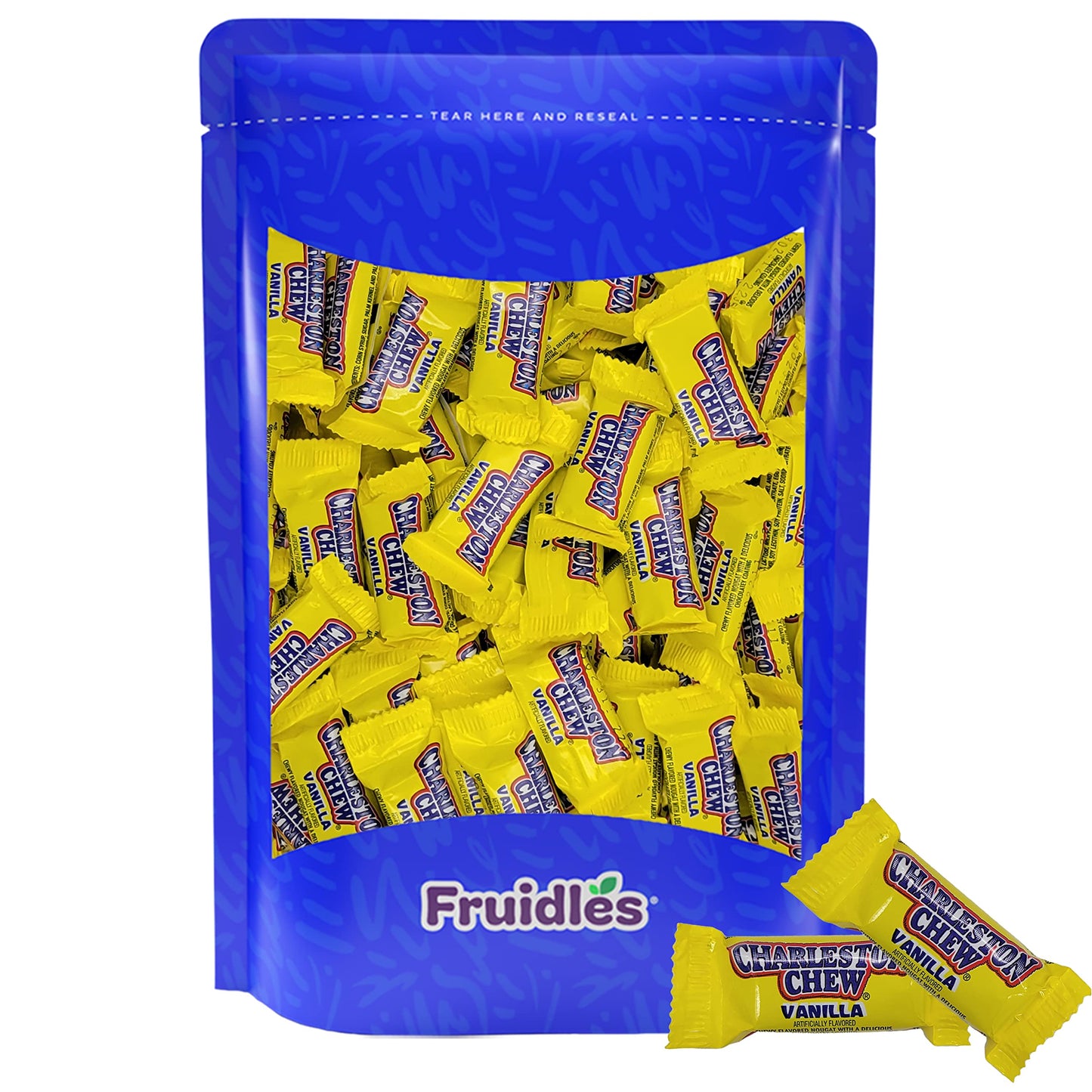 Fruidles Charleston Chews Vanilla Flavor, 60 Count (1 Pound)