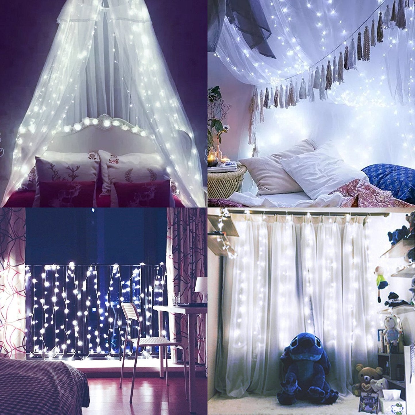 Anjaylia 10Ft Fairy Lights String - 30 Led Battery Operated, Copper, White, Ideal For Party, Home, Wedding & Festival Decoration