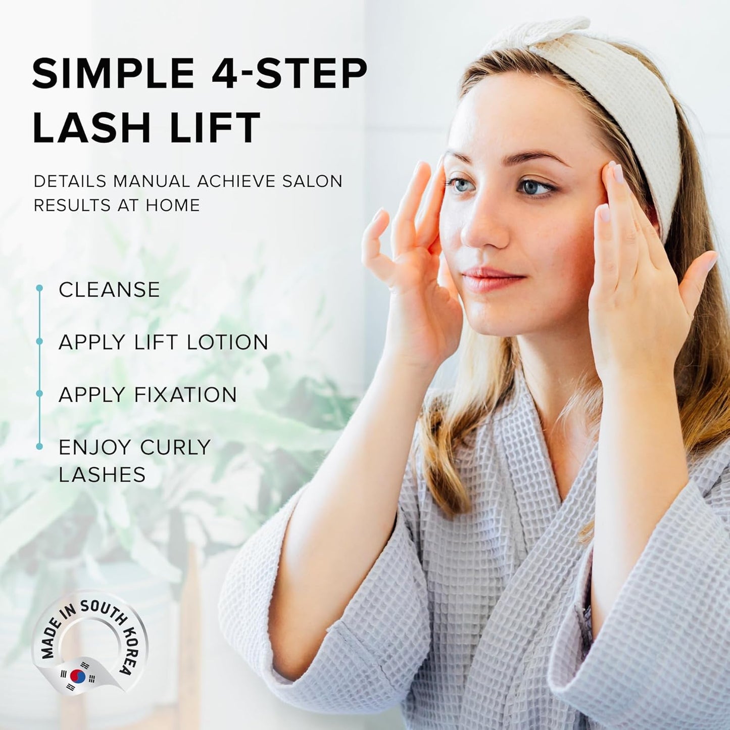 AYASAL Eyelash Perm Kit – Long-Lasting Lash Lift, Safe & Professional, Semi-Permanent Curl for Home & Salon Use