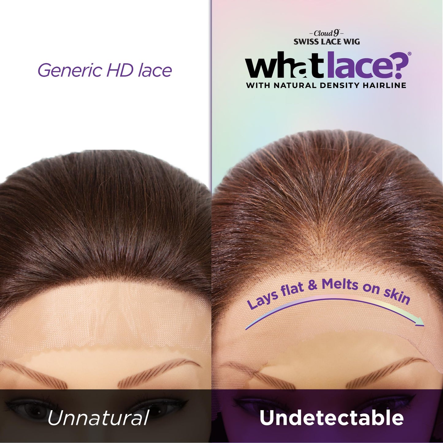 Sensationnel What Lace 13X6 Wigs - Deyla Lacefrontal Hand Tied Glueless Synthetic With Natural Density Preplucked Hairline (BEIG
