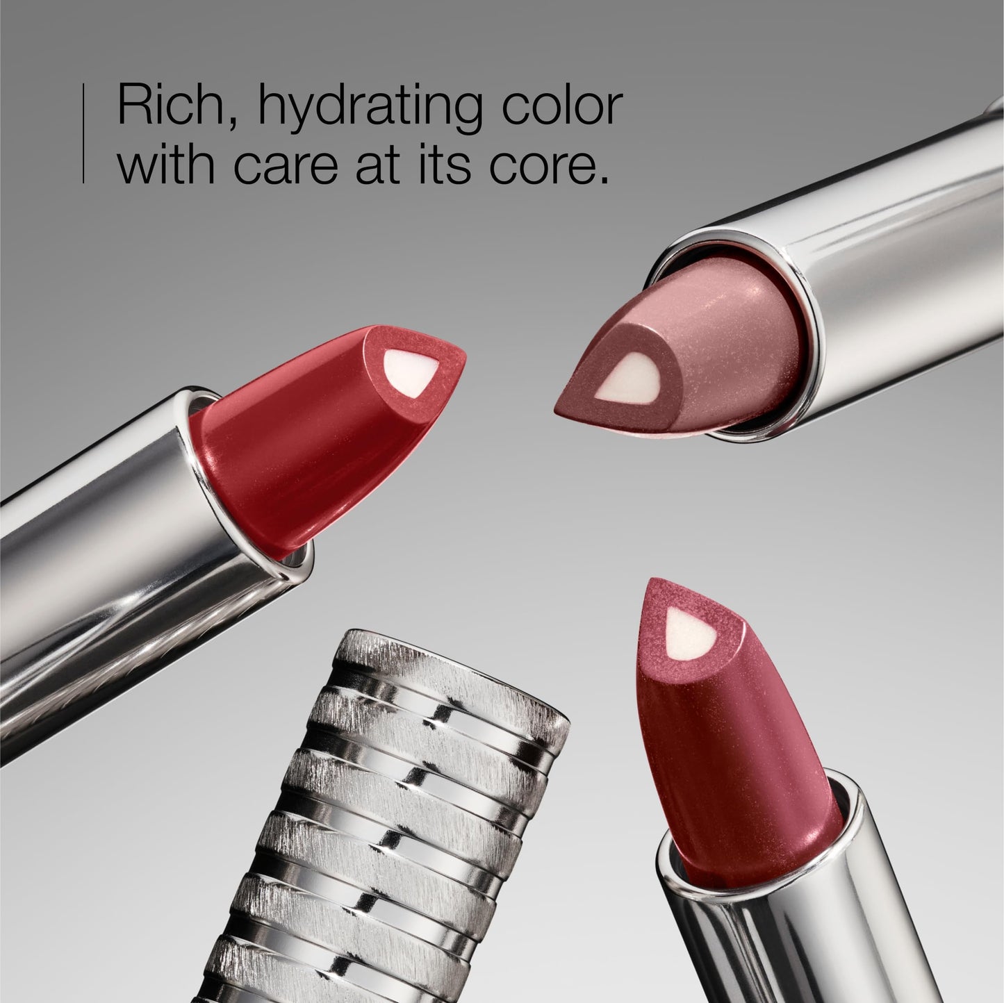 Clinique Dramatically Different Lipstick Shaping Lip Colour | Moisturizing + Hydrating, Glazed Berry, 1 Count