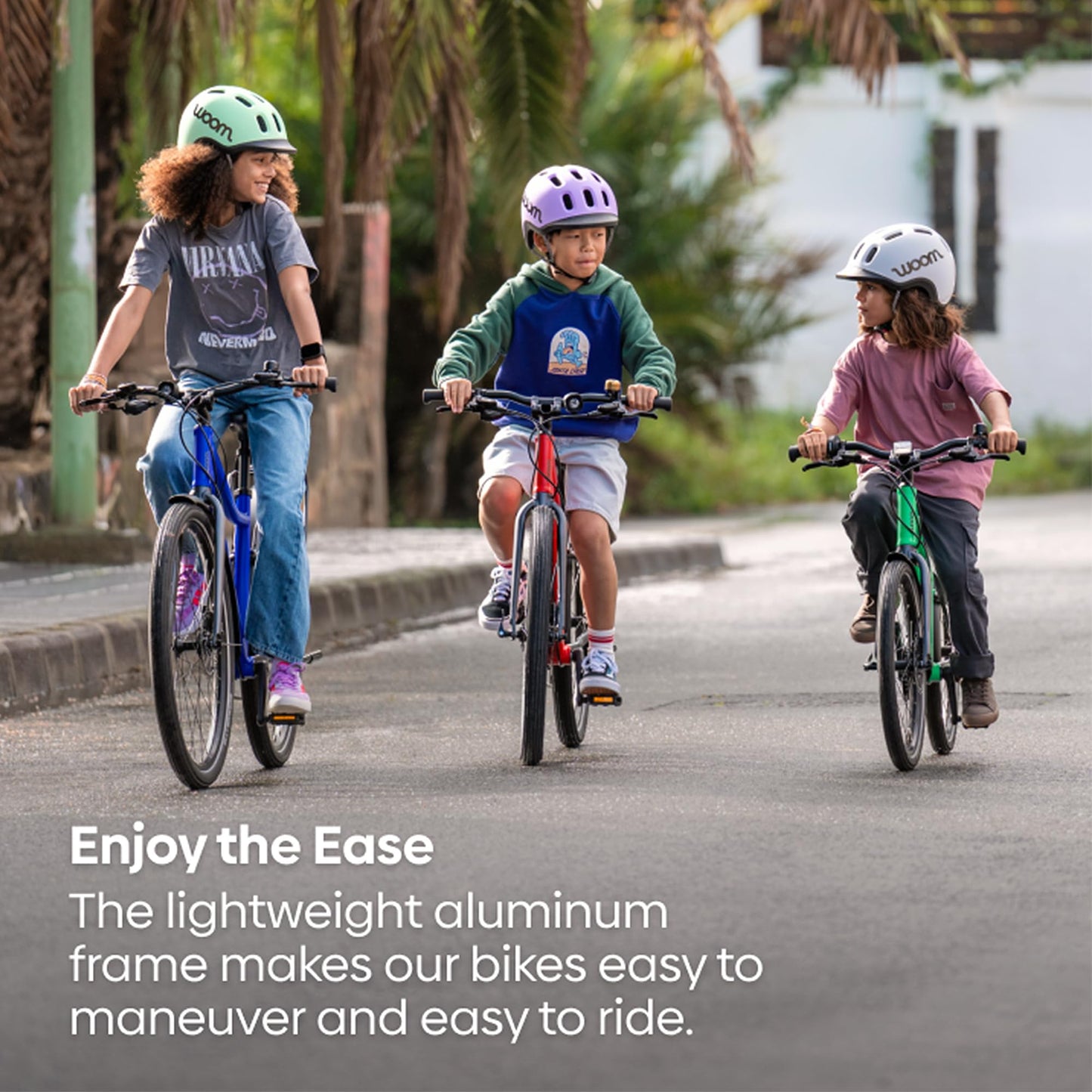 woom Explore 6 Bicycle for Kids & Teens 10 to 14 Years Old, 26-Inch Lightweight 8-Gear Road & Mountain Bike for Boys & Girls - Neon Coral