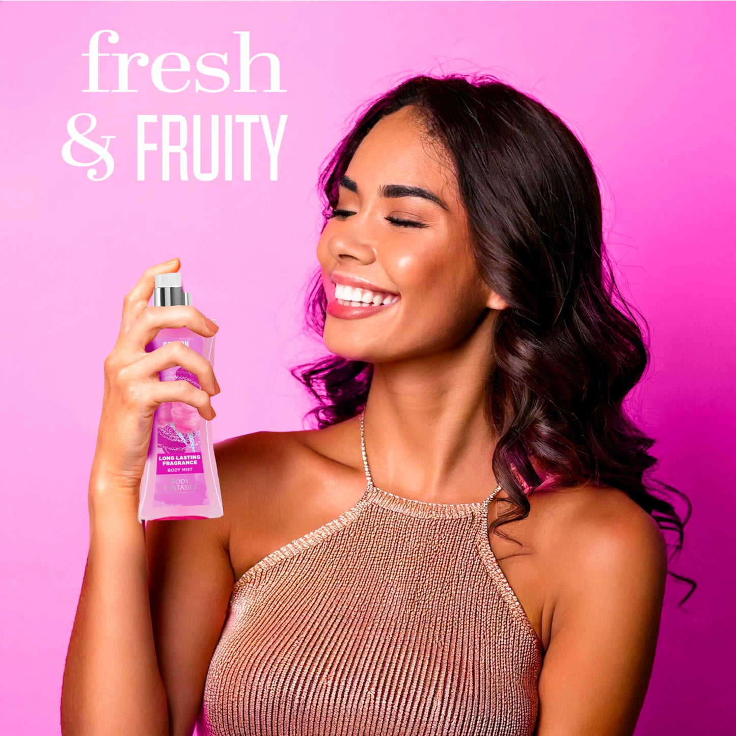 Body Fantasies Signature Fragrance Body Spray, Cotton Candy, 8 Fluid Ounce