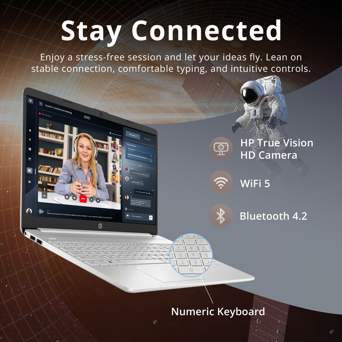 Hp 15.6 Fhd Touchscreen Business Laptop, Intel I7-1255U, 64Gb Ram, 2Tb Pcie Ssd, Intel Iris Xe Graphics, Num Pad, Webcam, Window