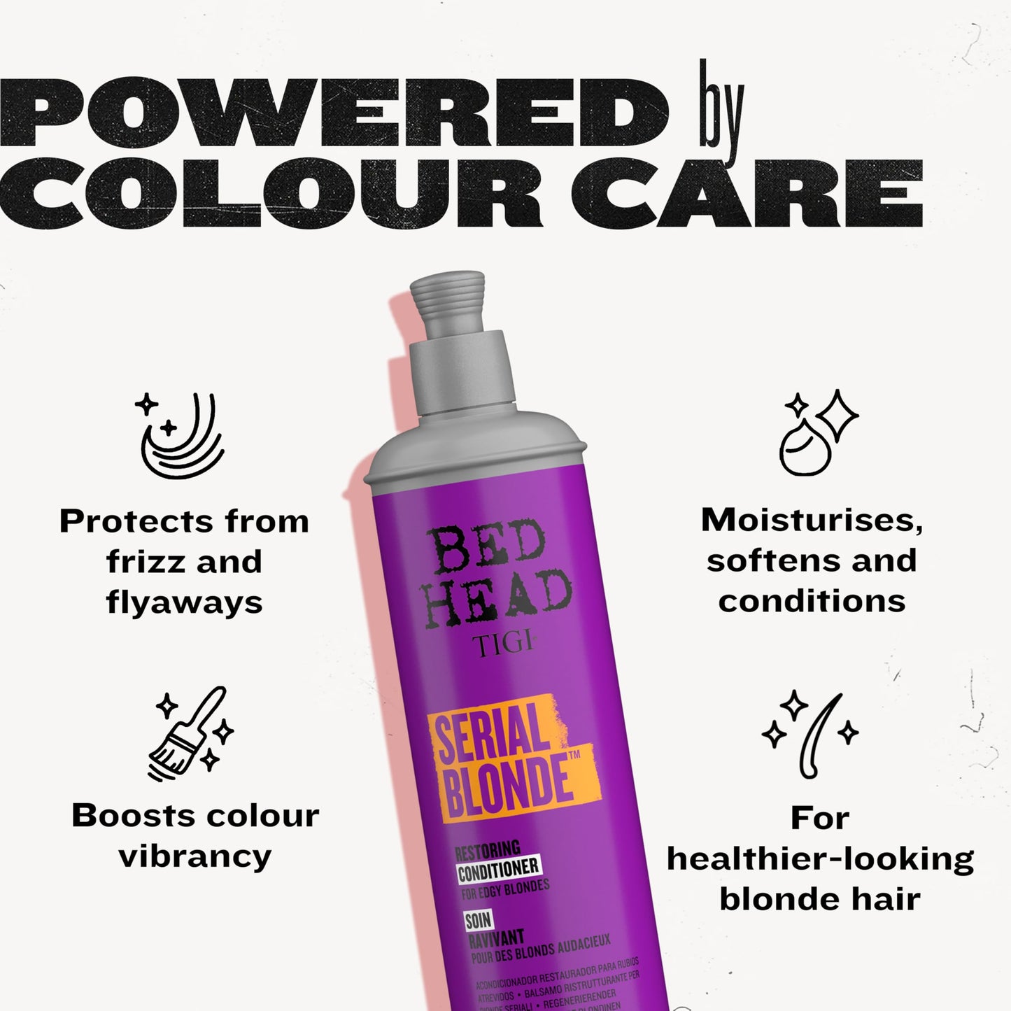 Bed Head Serial Blonde Conditioner for Damaged Blonde Hair 20.29 fl oz