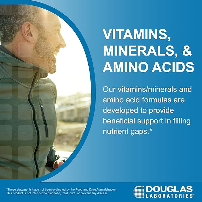 Douglas Laboratories Free Form Amino Capsules | Balanced Amino Acid Mixture to Support Energy, Muscles, Tissues, Bones, and Overall Health* | 100 Capsules