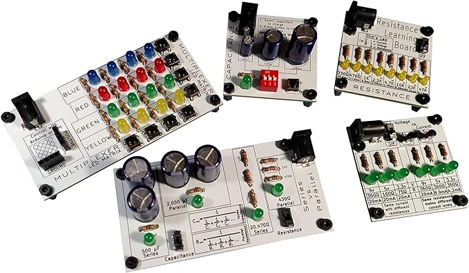 Learn to Solder | Electronics Learning Board: Multiplexer | Practice Soldering & Learn Electronics Use with Arduino or Raspberry Pi