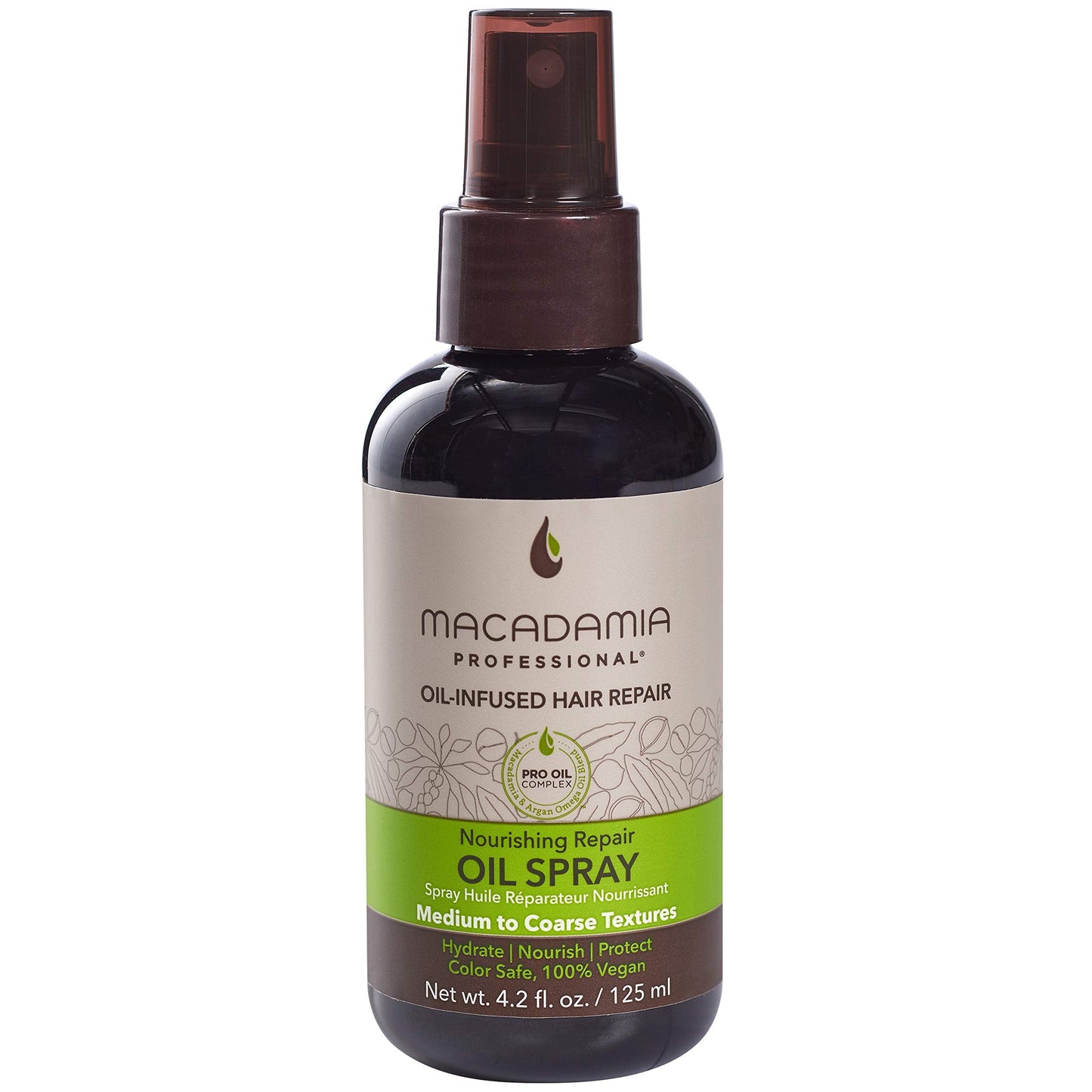 Macadamia Professional Nourishing Repair Oil Spray, 4.2 Fl oz