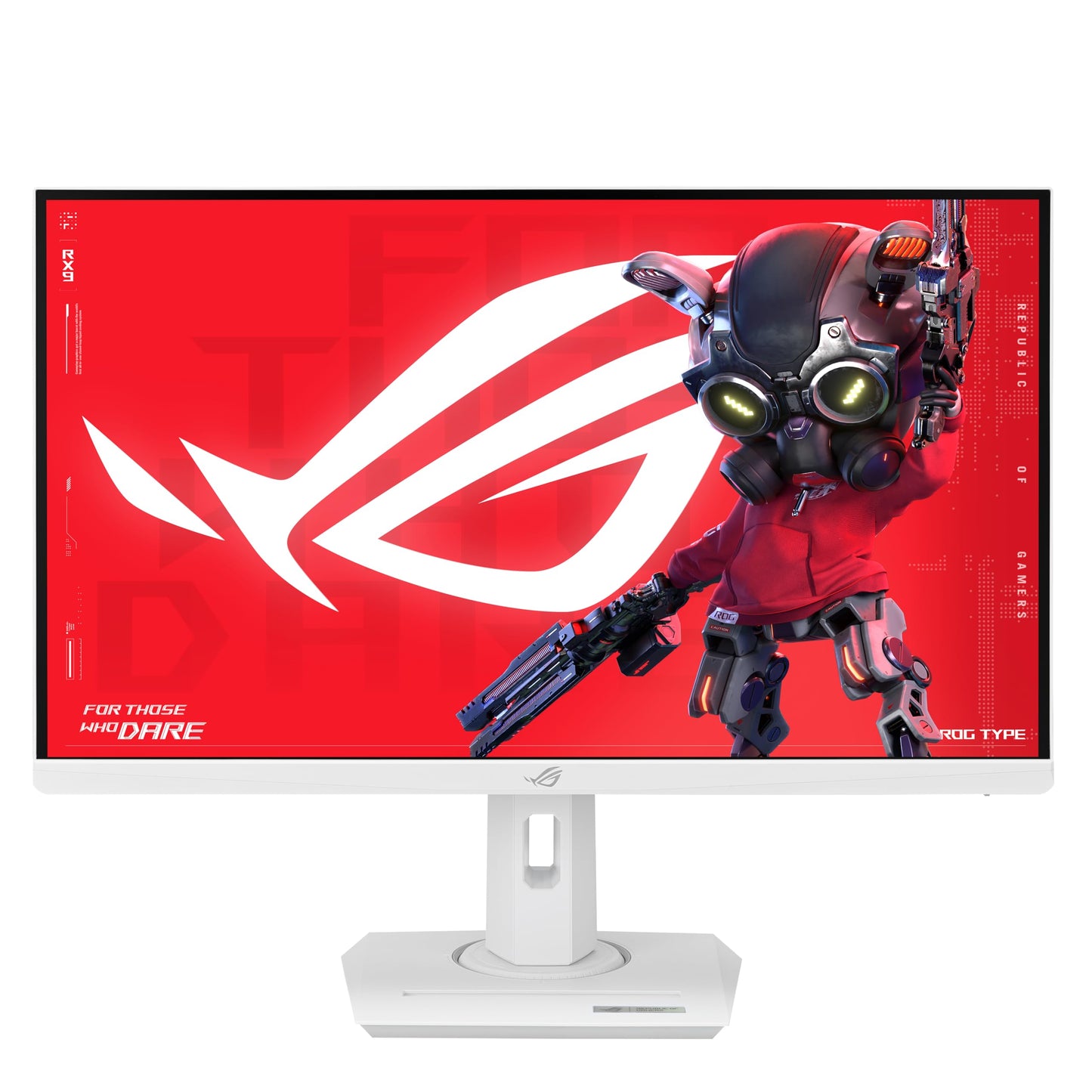 ASUS ROG Strix 27    1440P USB-C HDR Gaming Monitor (XG27ACG-W) - White, QHD, 180Hz, 1ms, Fast IPS, DCI-P3 95%, Extreme Low Moti