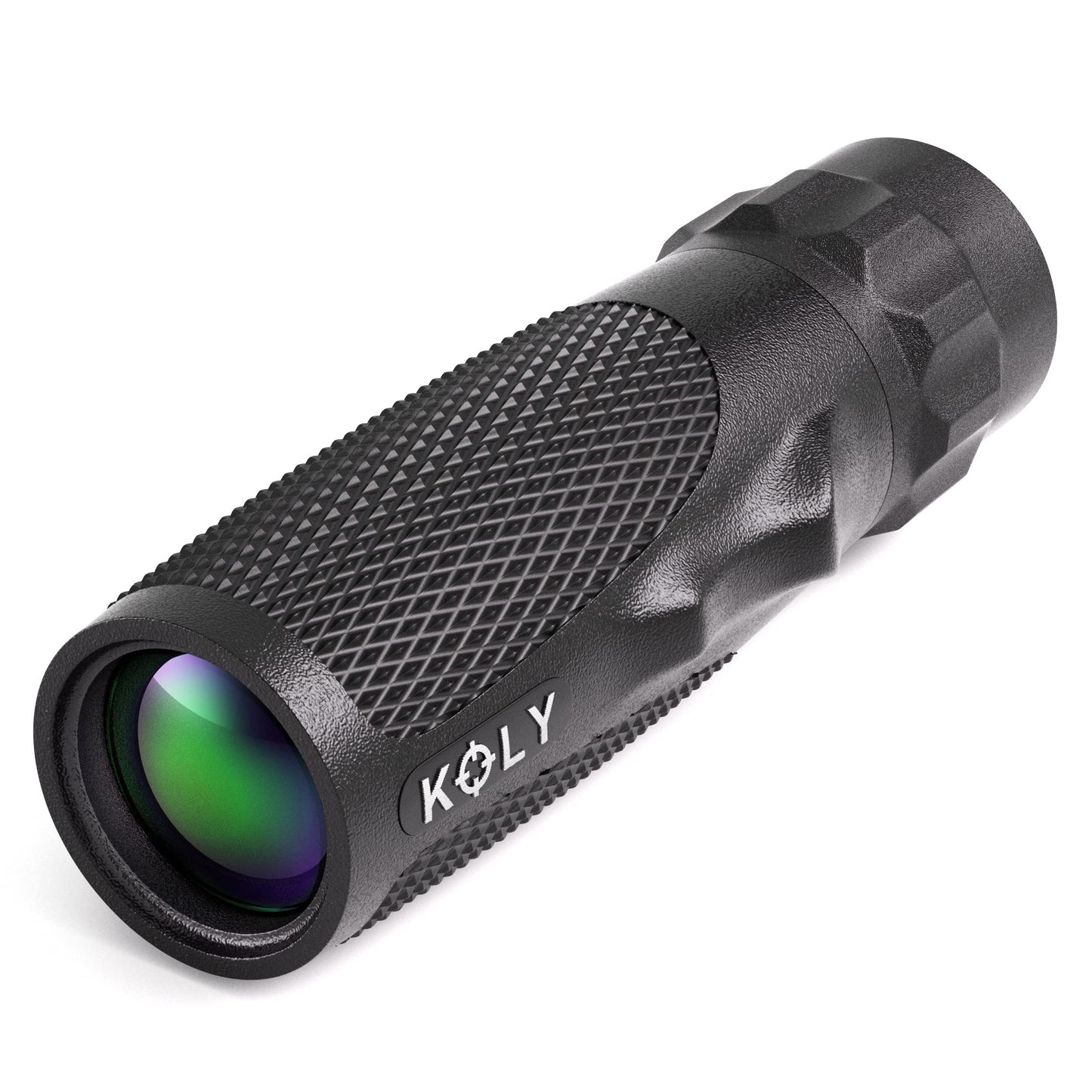 Koly Bak-4 Prism 10X25 Monocular Telescope, Compact Weather Resistant Scope With Snake Skin Grip, Designed For Bird Watching, Hi