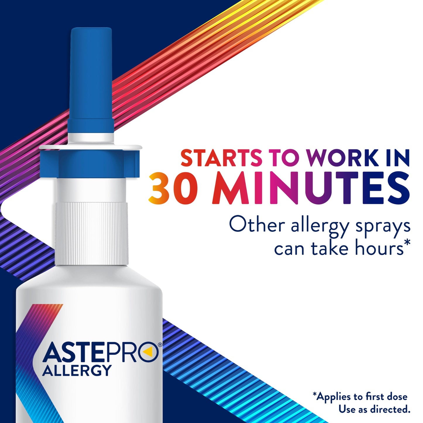 Astepro Nasal Spray and Tissue Bundle, 24-Hour Allergy Relief, Steroid-Free Azelastine HCI, Nasal Congestion, Runny & Itchy Nose, 200 Metered Sprays (Packaging May Vary)