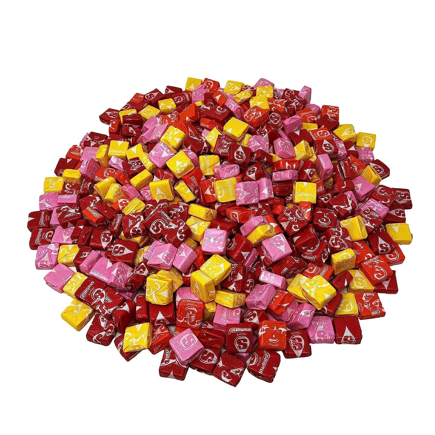 Star Burst Original Chewy Candy - 6lbs - Star Burst Original Soft Chews Fruit Candies - Bulk Family Size Assortment Pack - Indiv