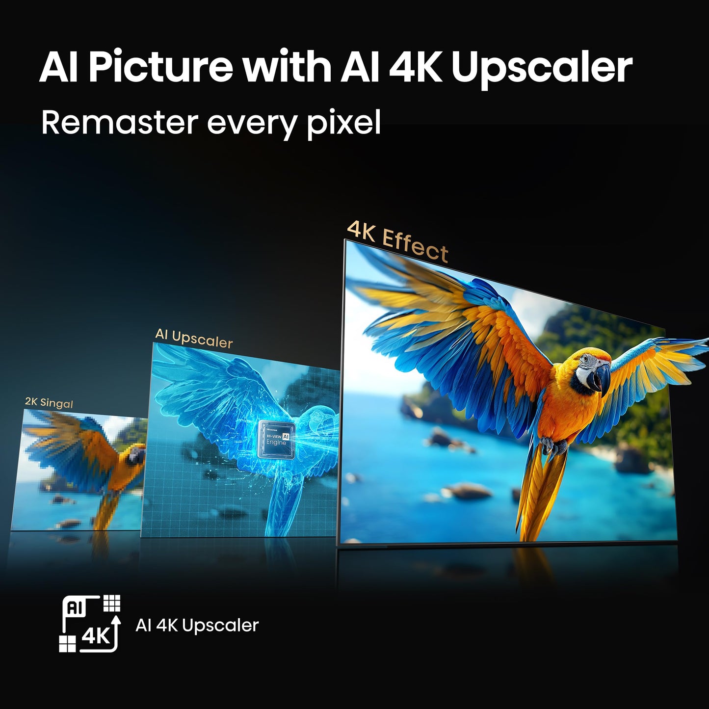 Hisense 55" Class QD6 Series (55QD6QF, 2025 Model) QLED 4K UHD Smart Fire TV, Voice Remote with Alexa, Dolby Vision, Dolby Atmos, Motion Rate 120, HDR 10+, Game Mode Plus, MEMC, VRR, ALLM