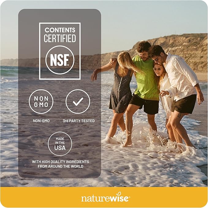 NatureWise Vitamin D3 1000iu (25 mcg) 90-Day Supply for Immune Support, Healthy Muscle Function, and Bone Health - Non-GMO, Gluten Free in Organic Extra Virgin Olive Oil, (Mini Softgel), 90 Count