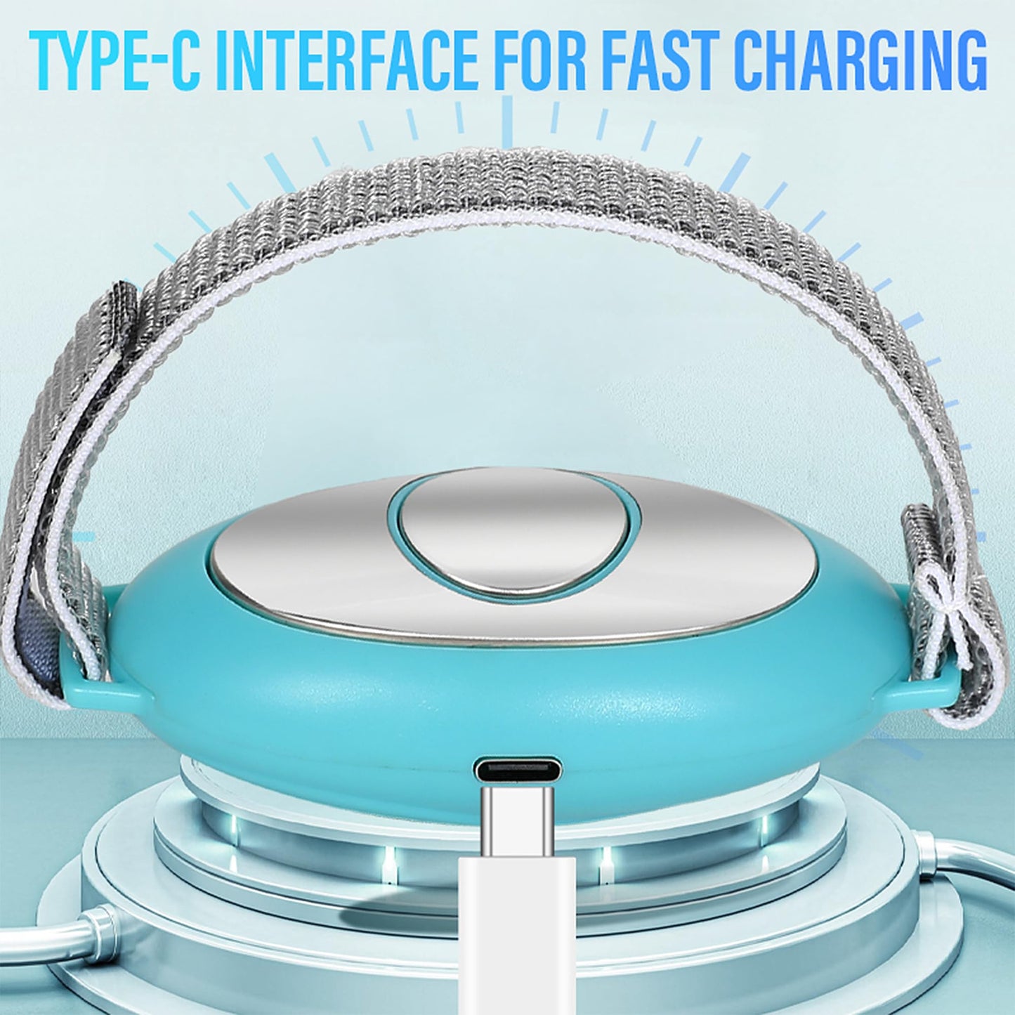MEDAMOC Sleep Aid Device, 3 Modes Palm Sleep Massage Handheld Microcurrent Anxiety Device Insomnia Relief