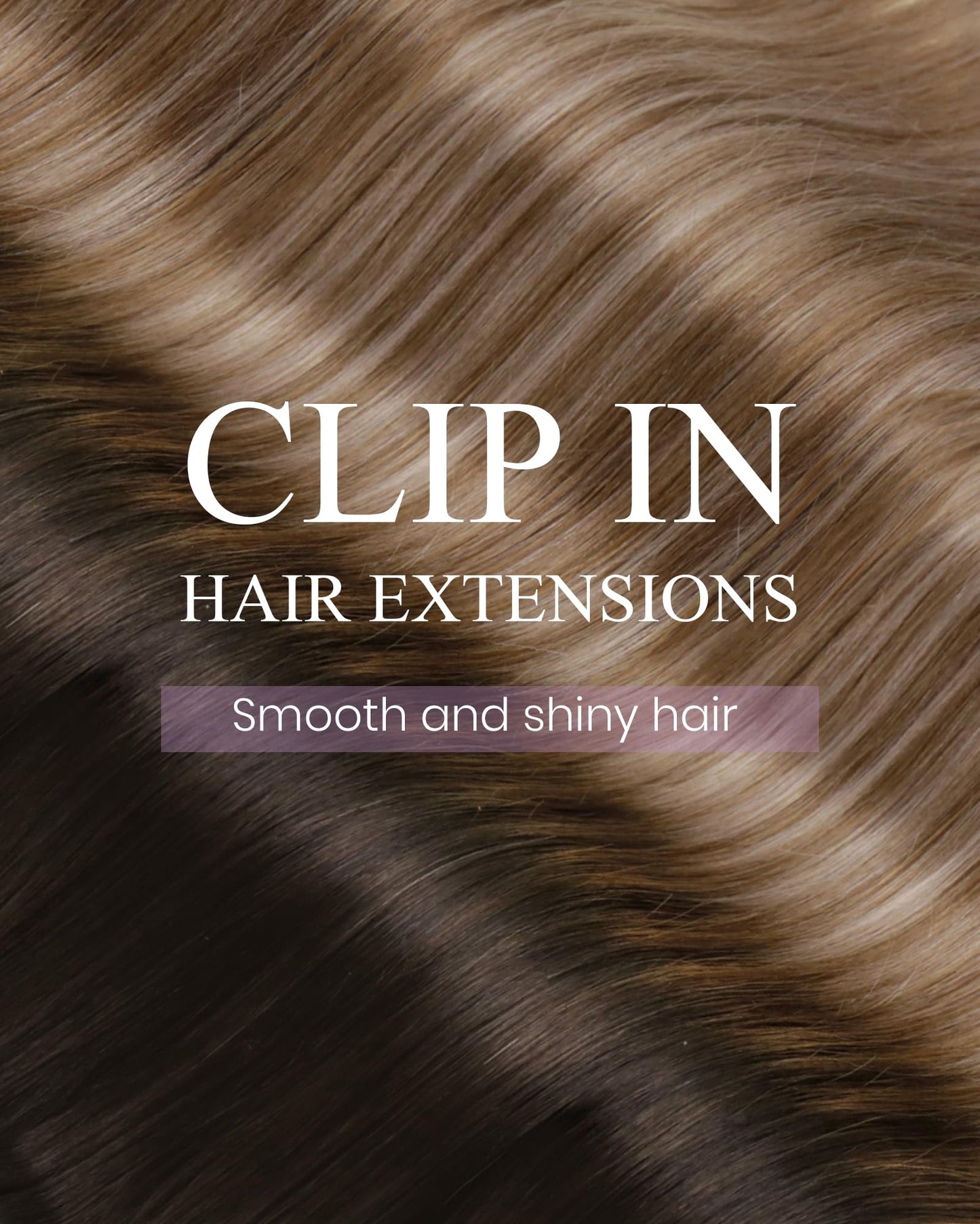 LaaVoo Real Hair Extensions Clip in Human Hair Brown Ombre Human Hair Clip in Extensions Darkes Brown To Ash Blonde Balayage 14
