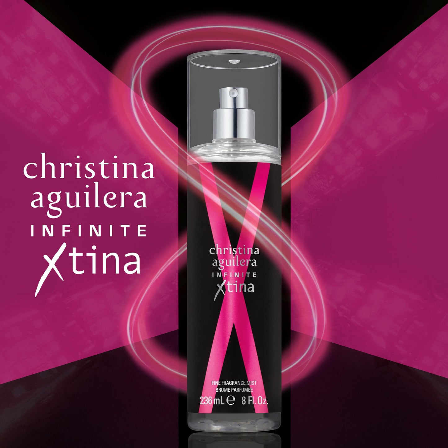 Christina Aguilera Infinite Xtina Perfume for Women, Fine Fragrance Mist with Notes of Pink Guava, Rose Absolute & Vanilla - War