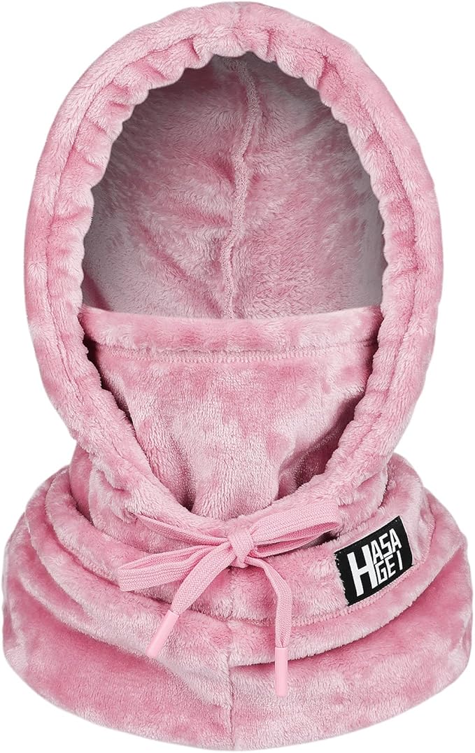 HASAGEI Ski Mask for Women Balaclava Women Men Windproof Thermal Hood Winter Neck Warmer with Plush