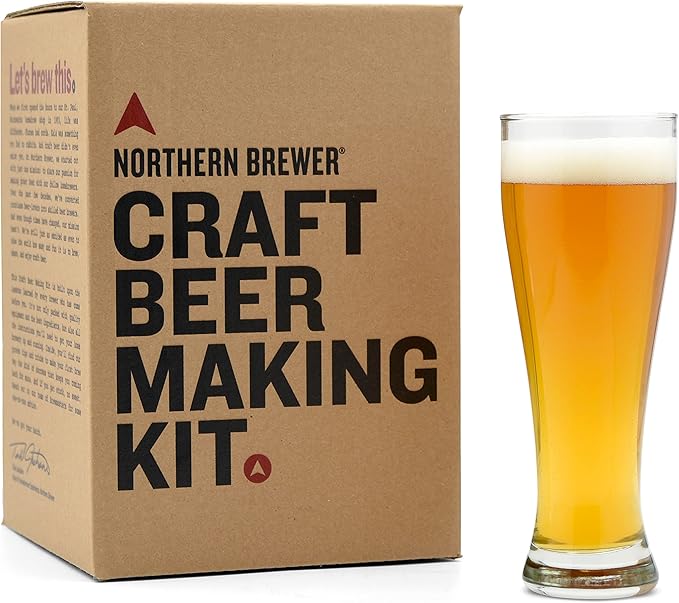 Northern Brewer - Siphonless 1 Gallon Craft Beer Making Starter Kit, Equipment and Beer Recipe Kit (Wheat)