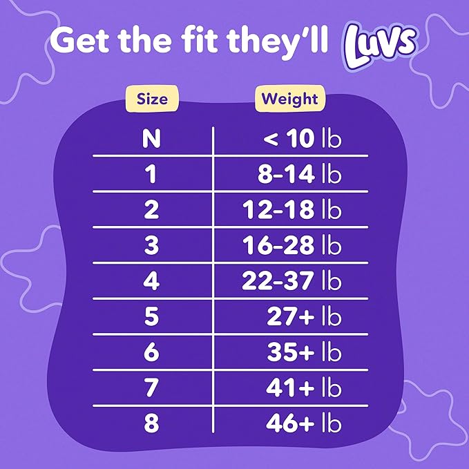 Luvs Size 3 Baby Diapers, Platinum Protection Bluey Diapers for Day & Night, Size 3, 234 Count (Packaging May Vary)