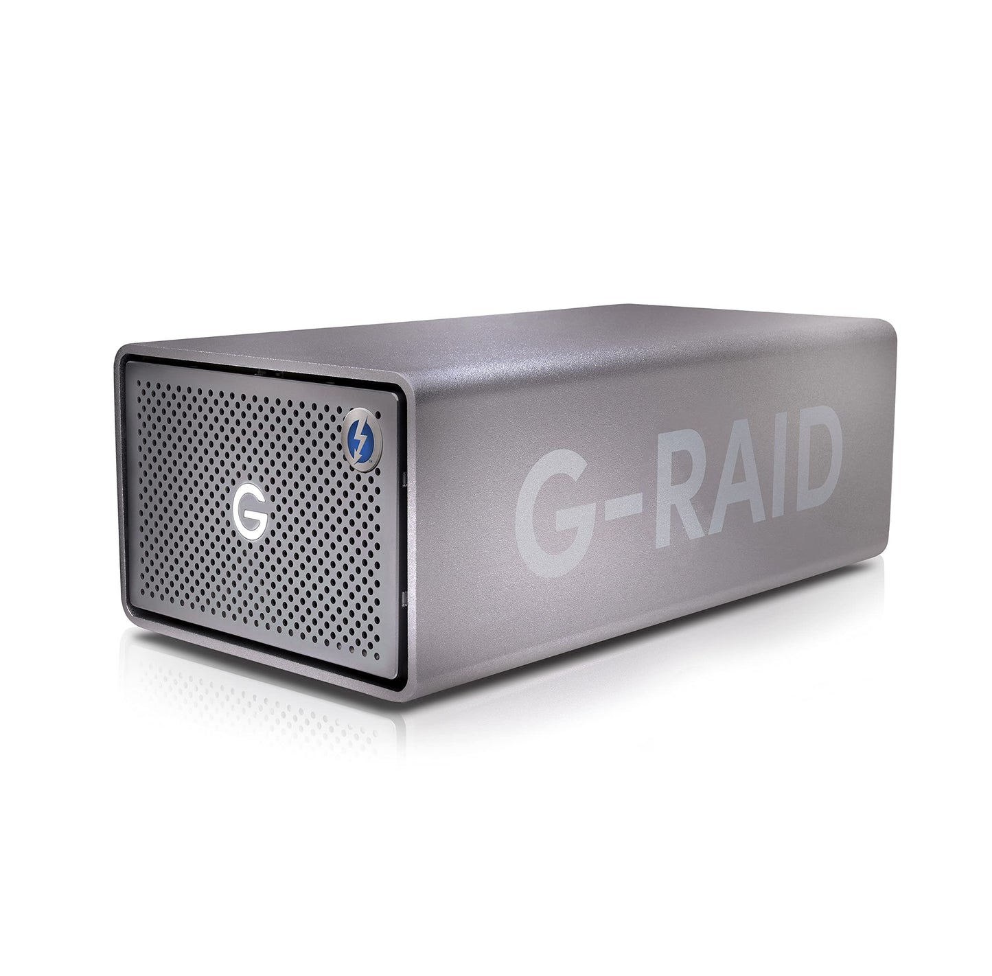 SanDisk Professional G-RAID 2 8TB Desktop Drive - 7200RPM, Thunderbolt 3, USB-C, Space Grey, Model SDPH62H-008T-NBA
