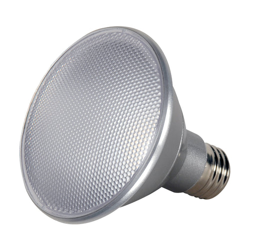 (6-Pack) Satco S9418 13Par30/Sn/Led/40/4000K/120V/D 13W Par30 Short Neck Indoor/Outdoor Dimmable Led 40 Flood Lamp (4000K)