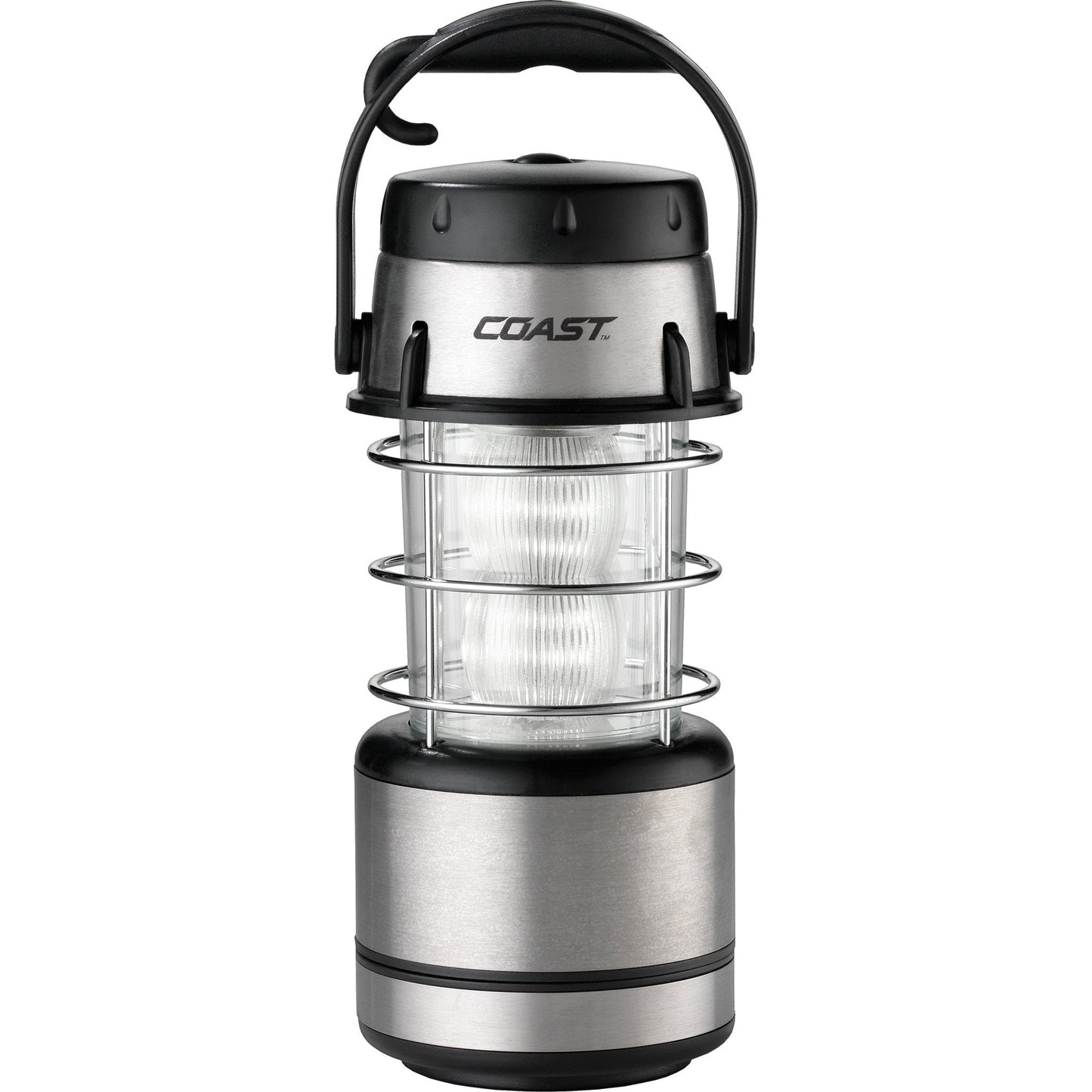 Coast® Eal15 Dual Color Led Emergency Lantern, 60 Lumen, 50 Hour Runtime, Gray, Model Gidds2-2496546, Plastic Material