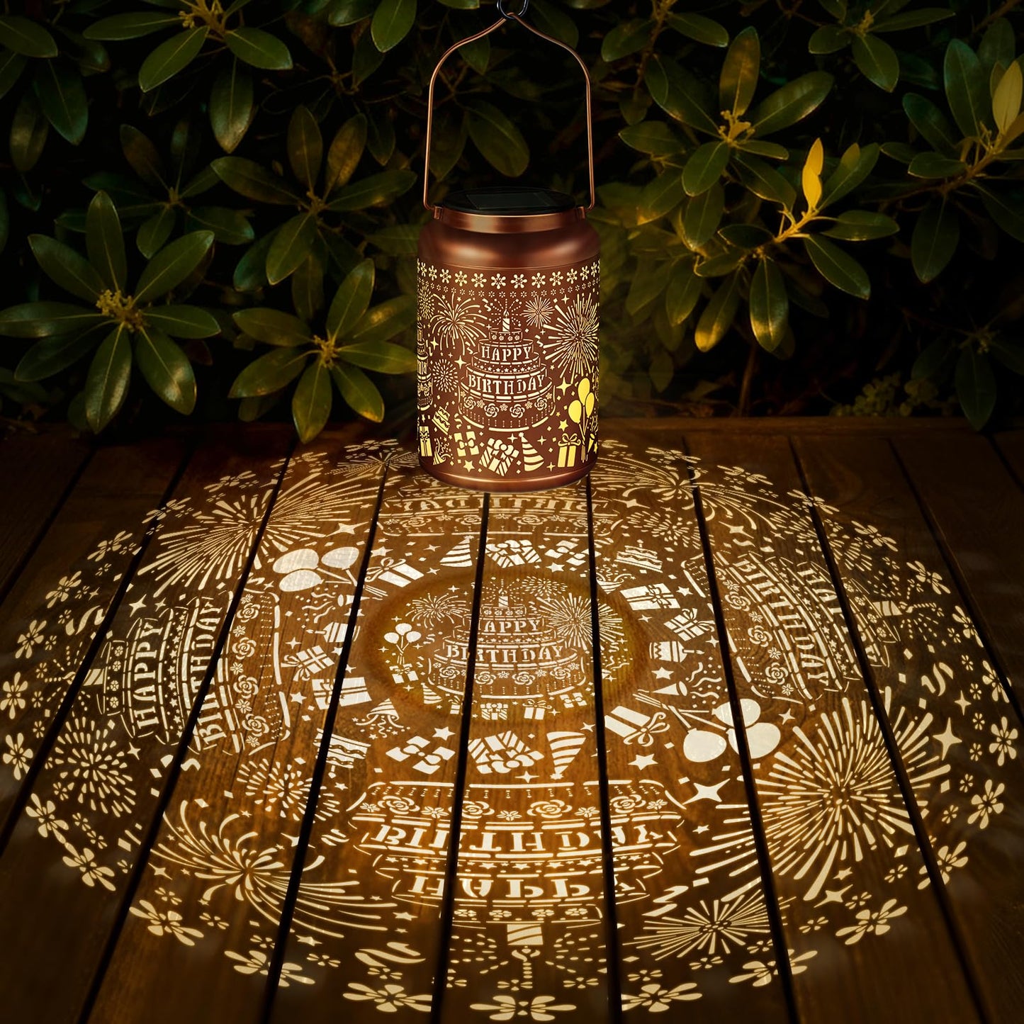 Birthday Gifts For Women Mom Grandma  Happy Birthday Gifts For Women  Solar Lantern Outdoor Waterproof Gardening Decor Hanging Solar Lights Yard Decorations Outdoor  Backyard  Patio