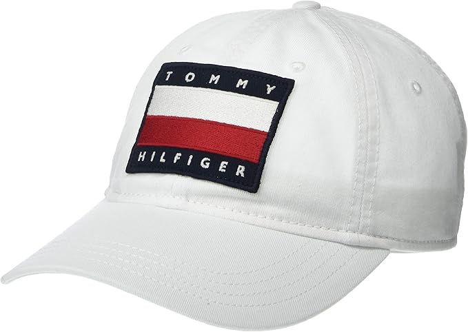 Tommy Hilfiger Mens Cotton Tony Adjustable Baseball Cap