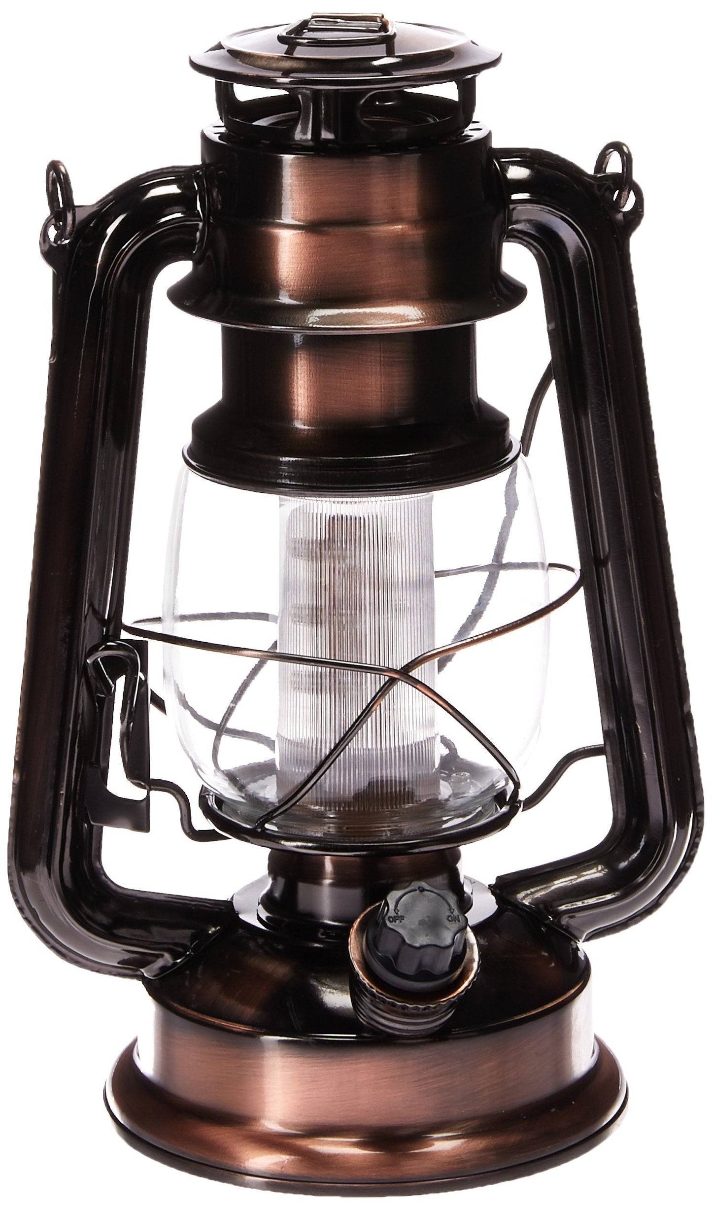 Northpoint 190462 Vintage Style Outdoor Lantern, 150 Lumens, Copper, Metal, Multi-Purpose Use