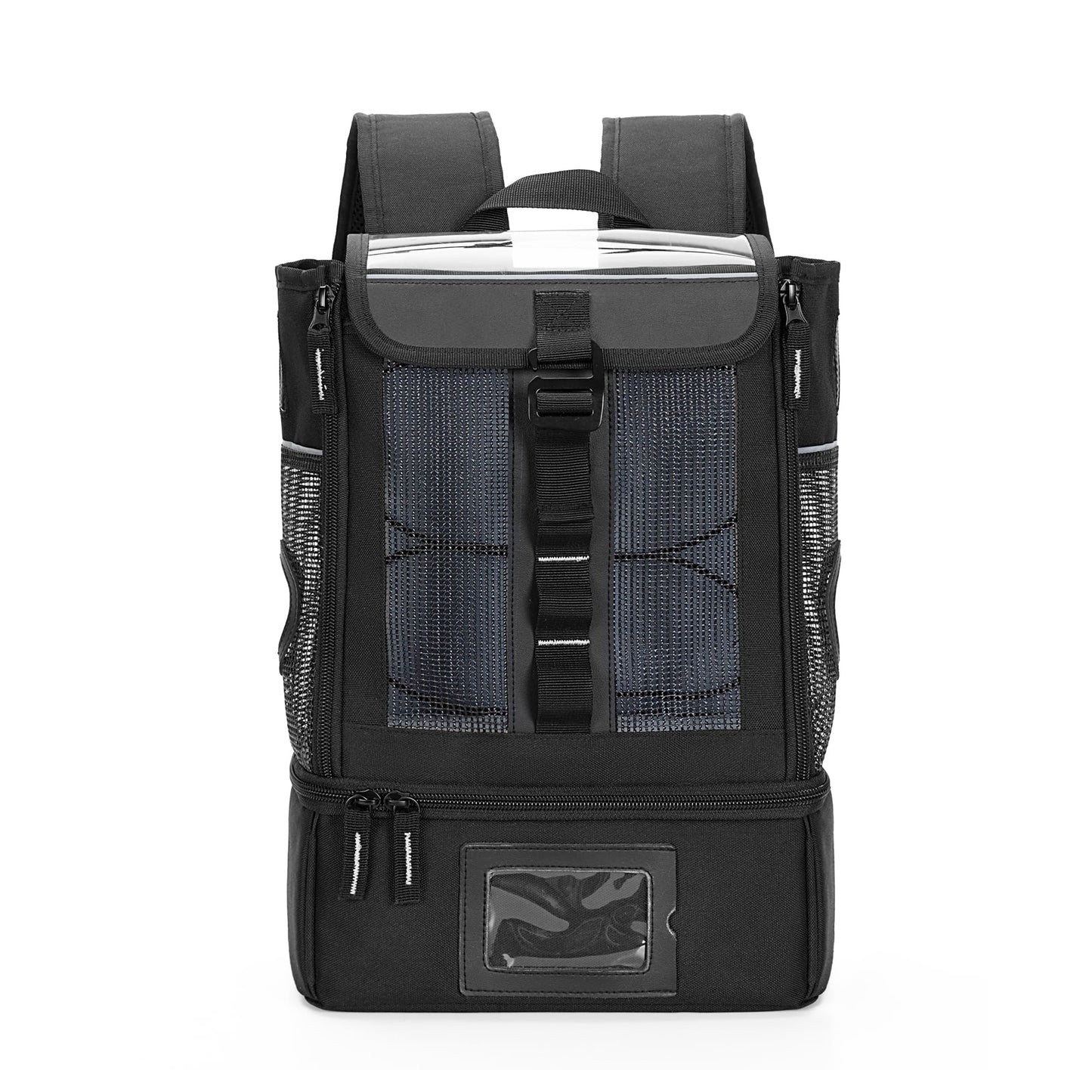 Trunab Portable Oxygen Concentrator Backpack, POC Carrying Bag Compatible with Inogen One, Caire Freestyle Comfort, Oxygo, Black