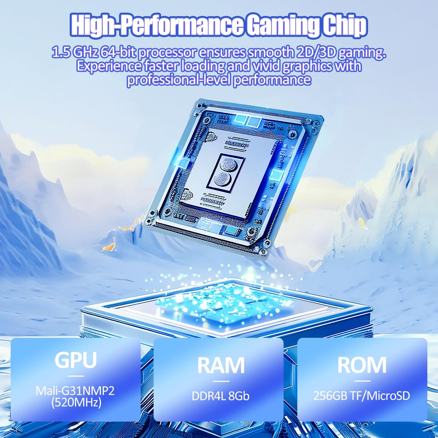 2025Newly Upgraded V40 MAX Retro Handheld Game Console with 256G Built-in 20000+ Classic Games, 4.0 Inch 4K HD IPS Screen Open Source Linux System, 4000mAh Battery, Portable Pocket Video Game Console