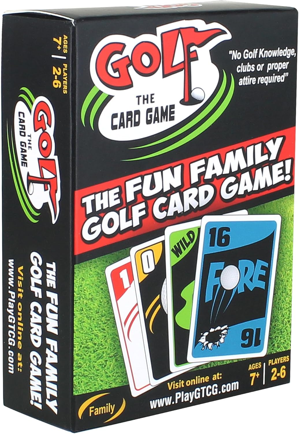 Family Card Game for Ages 7+ 2–6 Players, Easy Strategy, Mulligans & Fore Cards