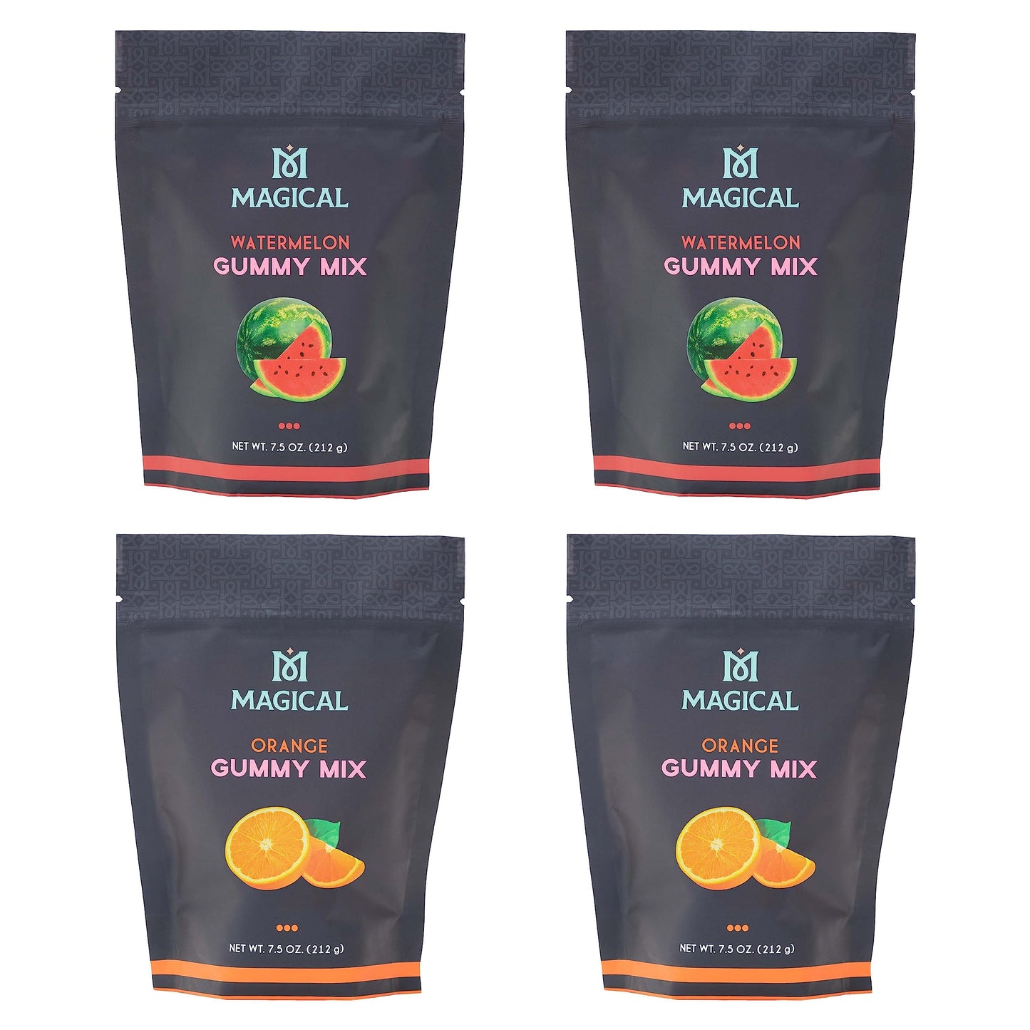 Magical Butter Normal Gummy Mix 4 Pack - Watermelon & Orange - Easy  Warm-Water Candy Mix for Homemade Gummies