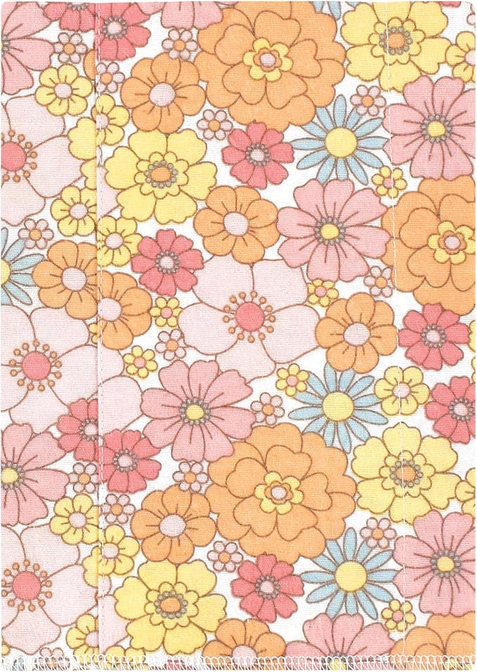 Luvable Friends Hudson Baby Flannel Burp Cloths 4pk, Floral Bliss
