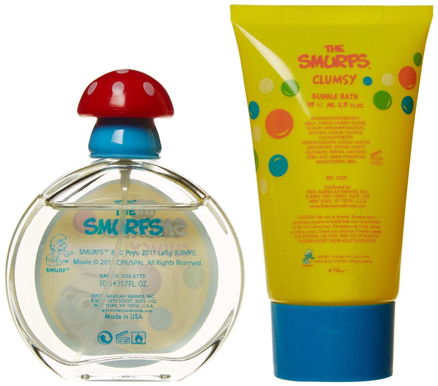 First American Brands The Smurfs Clumsy for Kids, 2 Count