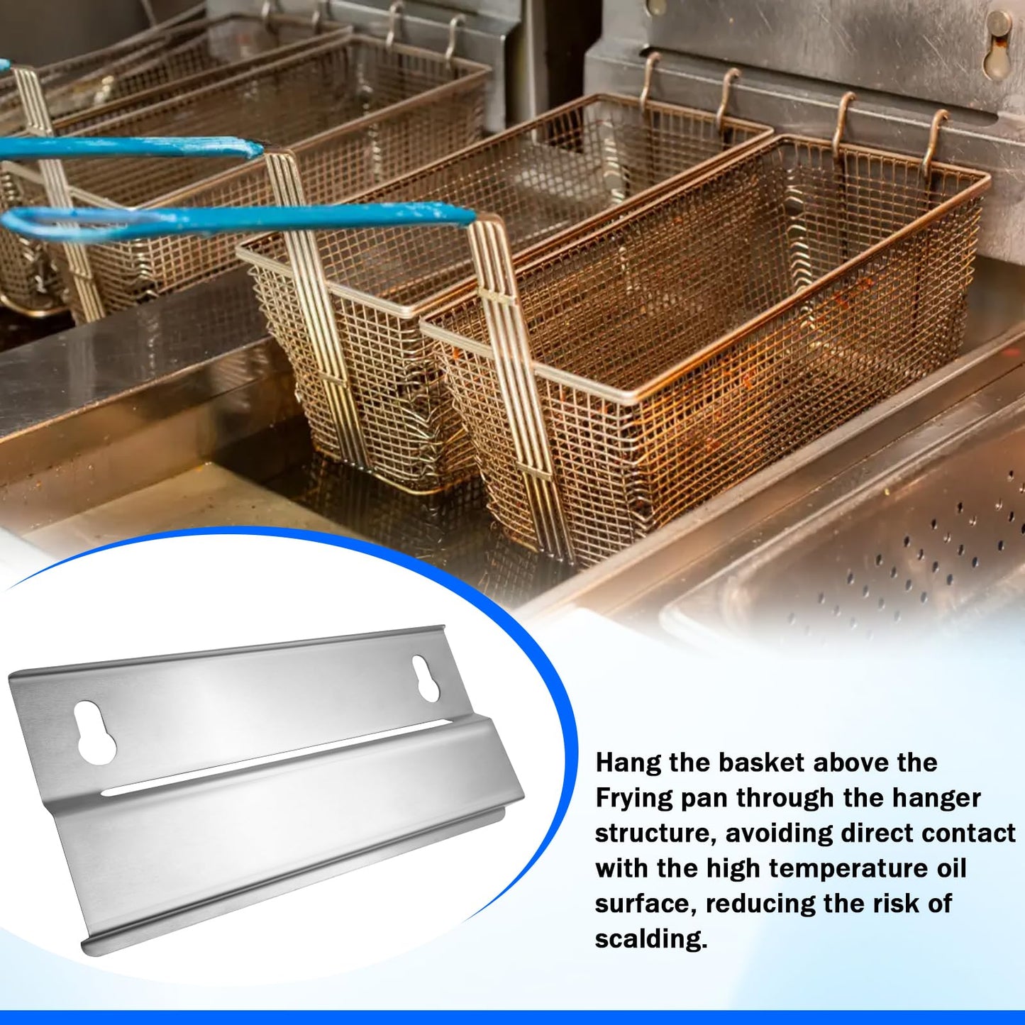 A1105402 Basket Hanger for Pitco Fryer - Fits SG14, SGSEBNB-14, SSH55, SSH75RS Series Gas Fryers
