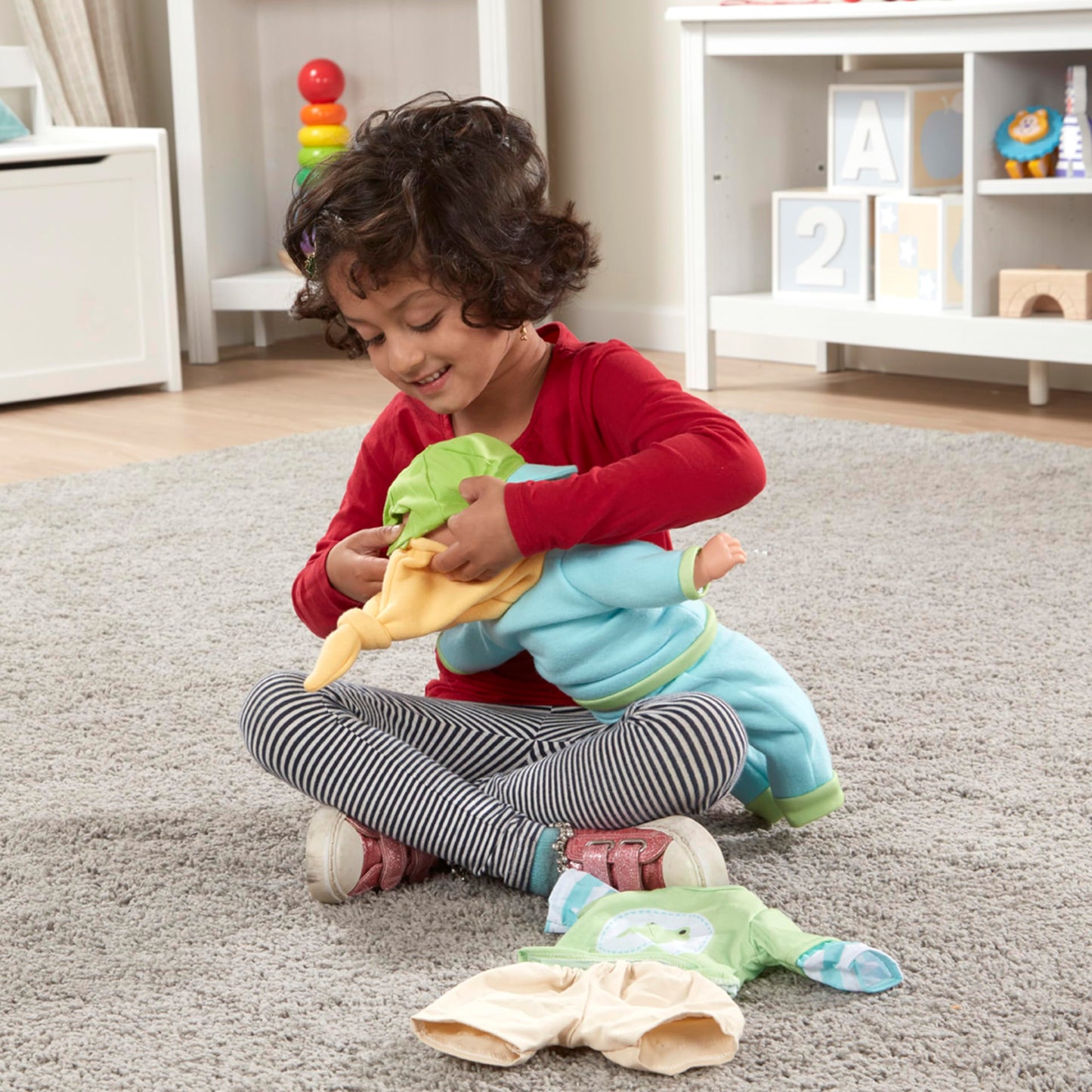 Melissa & Doug Mine to Love Mix & Match Playtime Doll Clothes for 12”-18” Unisex Dolls (6 pcs)