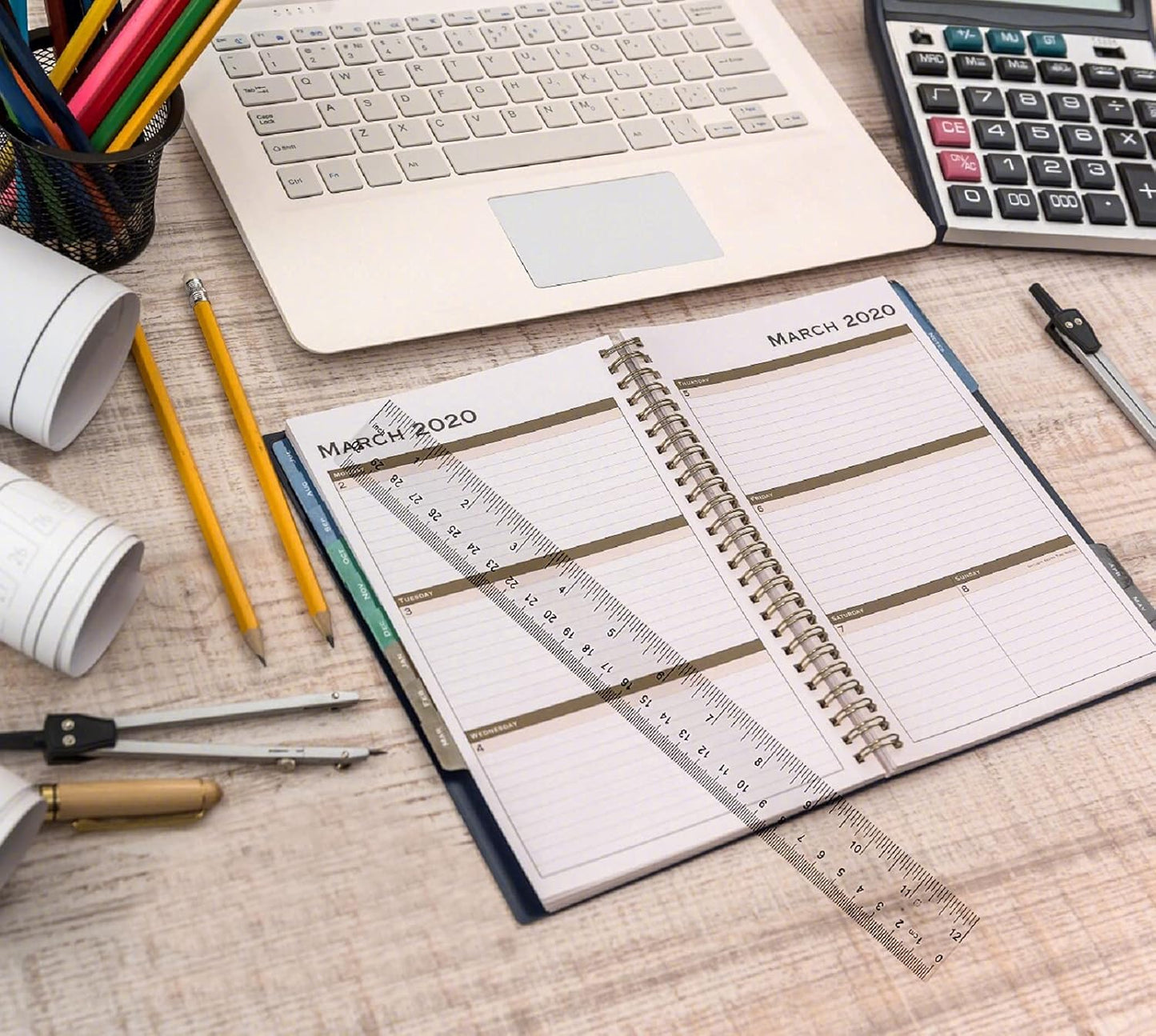 4 Pack 6-Inch Straight Rulers,Clear Plastic Ruler, Centimeter and inch Ruler Suitable for Student School and Office Study Drawing Measuring Standard