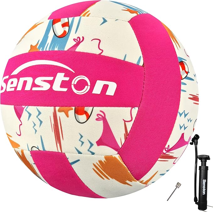 Senston Indoor Volleyball for Home & Beach - The Original Gentle Lightweight Design - Perfect for Beginners and Volleyball...