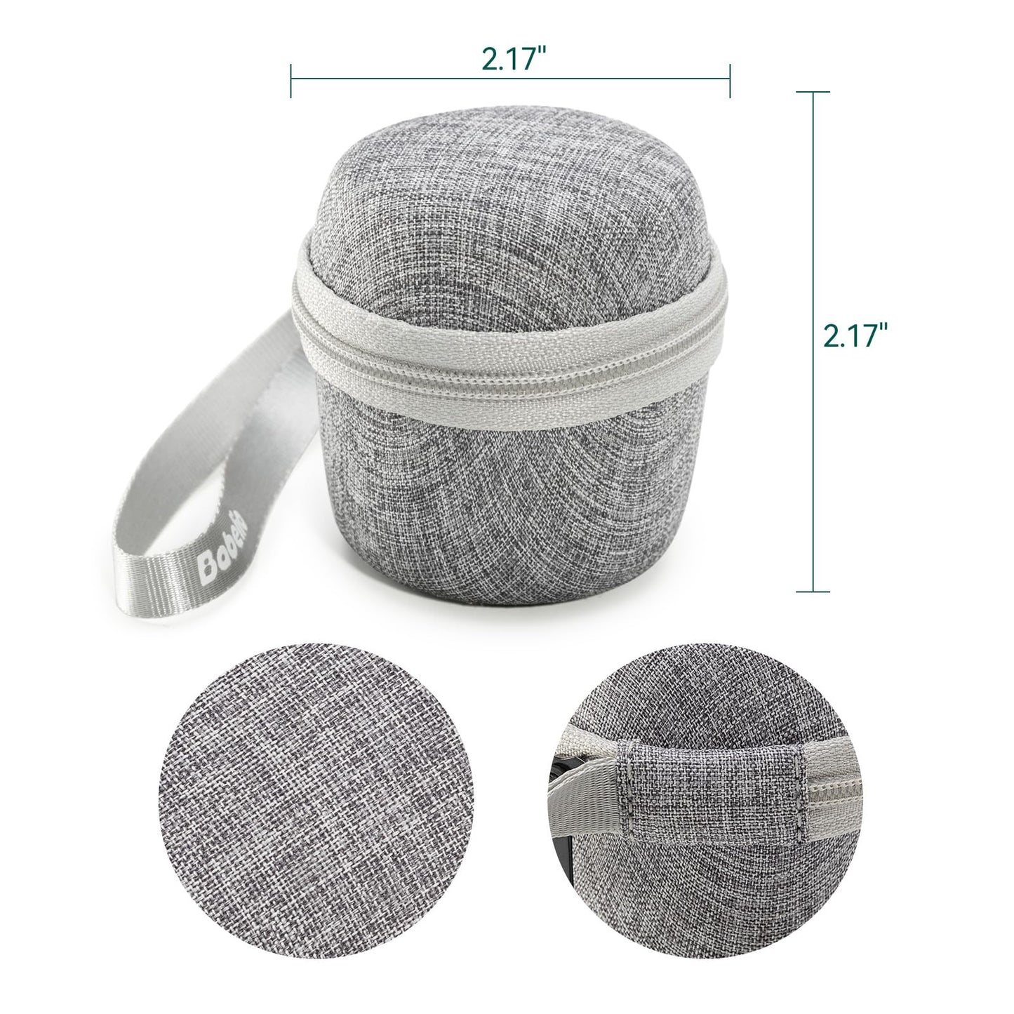 Babelio White Noise Sound Machine for Adults Kids Baby, Mini, 15 Non-looping Sounds, Timer, Memory Function, Easy to Pocket and Travel