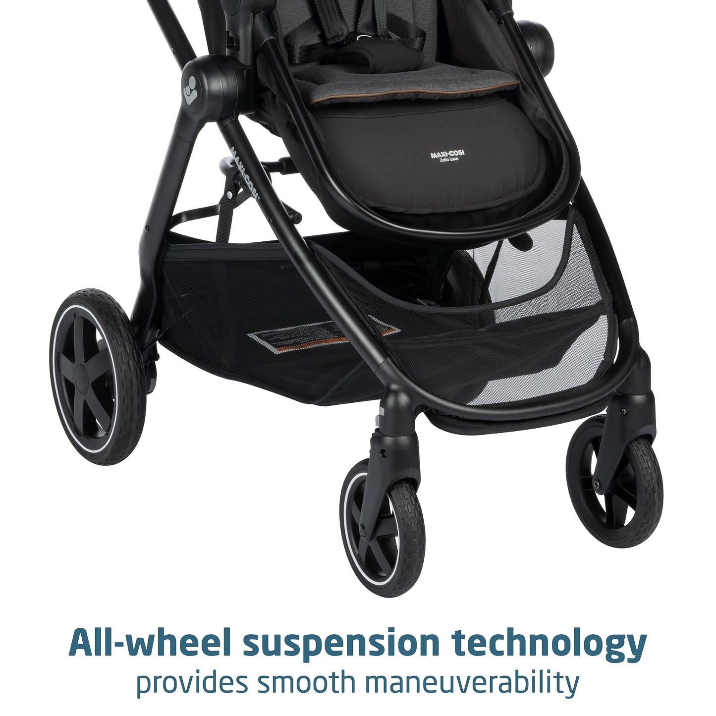 Maxi-Cosi Zelia™ Luxe 5-in-1 Modular Travel System in New Hope Black
