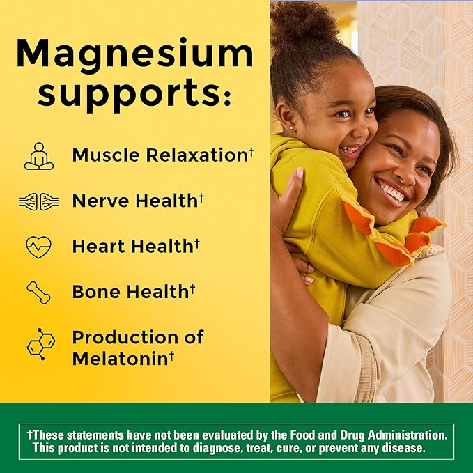 Nature Made Magnesium L-Threonate with Vitamin C & Vitamin D3, Provides 130 mg of Magnesium from 1800 mg Magnesium L Threonate, Cognitive Support Magnesium Supplement, 90 Capsules, 30 Day Supply
