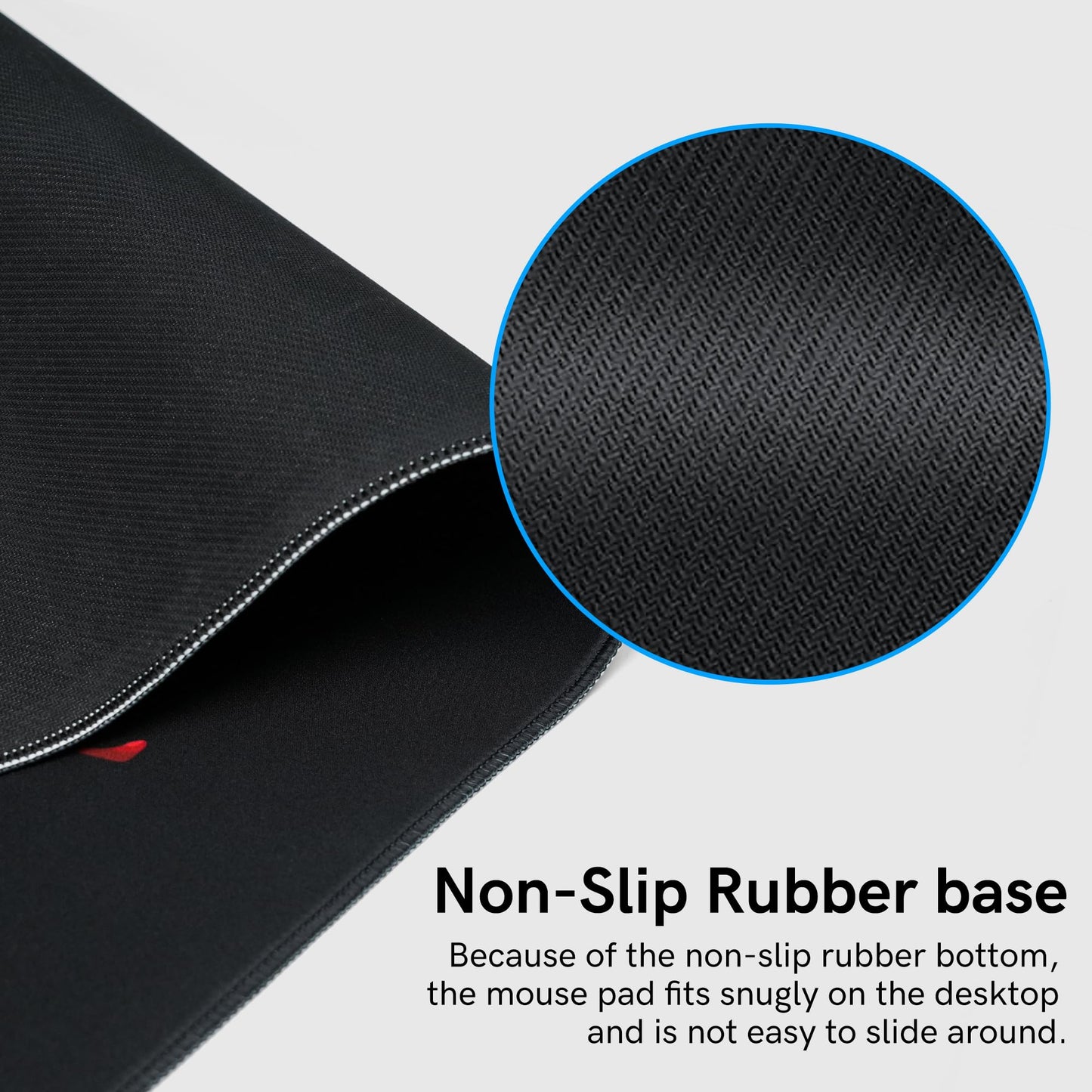 GMKWTL Large Gaming Mouse Pad for Desk, Black Plum Blossoms XXL Mouse Pad, 35.4x15.7 Inch, Waterproof, Non-Slip Rubber Base