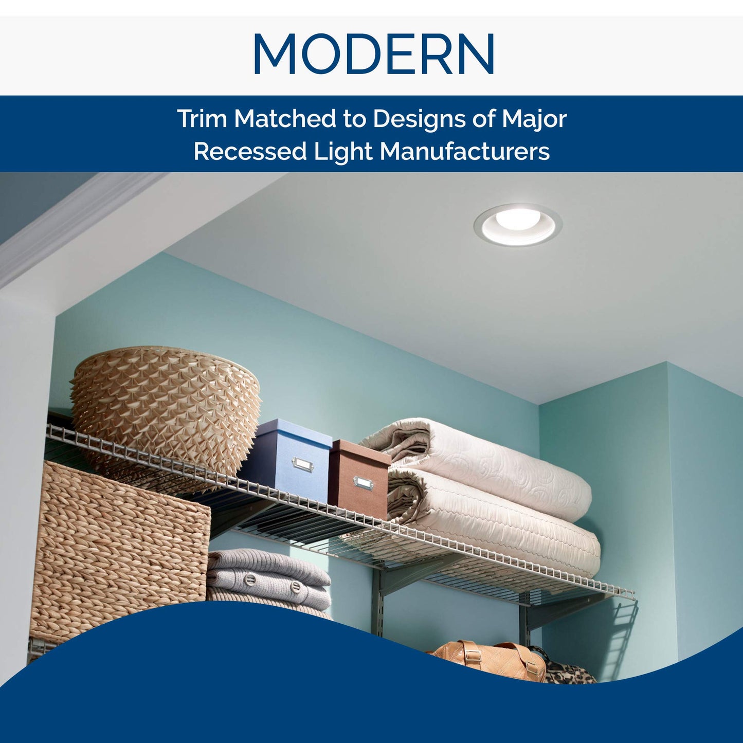 Broan-NuTone 744LED Recessed Light Ventilation Fan with LED, ENERGY STAR Certified, 70 CFM, 1.5 Sones, White