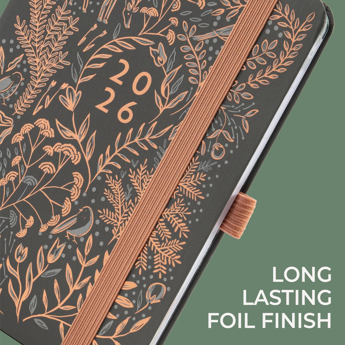 Boxclever Press Everyday 2026 Diary A5 Week to View runs Jan - Dec'26. Luxury Diary 2026 & Notebook In One! Stunning A5 2026 week to view
