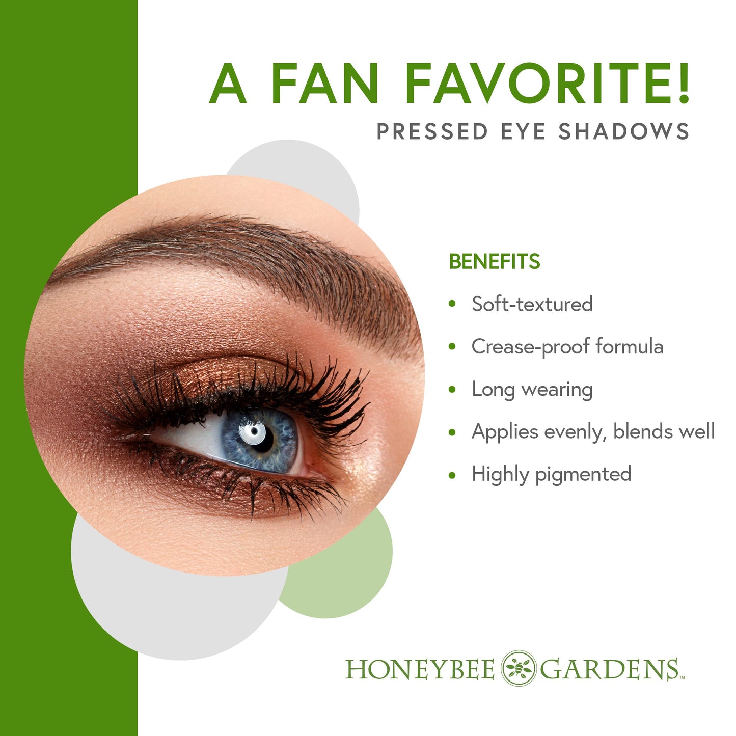 Honeybee Gardens Pressed Powder Eye Shadow Single Refill, Daredevil, Matte Rich Plum, Long-Wearing, Creaseproof Mineral Color Wi