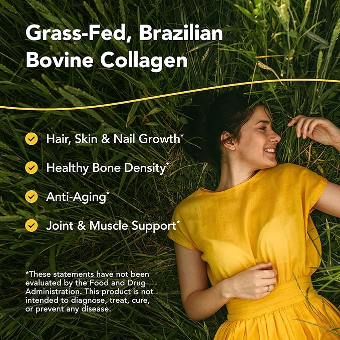 NORTH AMERICAN HERB & SPICE Collagen Power-Plus - 90 Capsules - Collagen Supplement - Joint & Muscle Support, Healthy Hair, Skin & Nails - Bromelain, Papain, Vitamin C - Non-GMO - 30 Servings