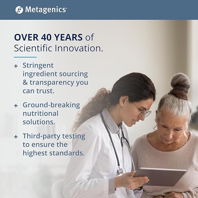 Metagenics Fibroplex Vitamin B1 - Support for Soft Tissues* - 600 mg Malic Acid & 150 mg Magnesium - Neuromuscular Health* - Premier Dietary Supplement - 120 Tablets